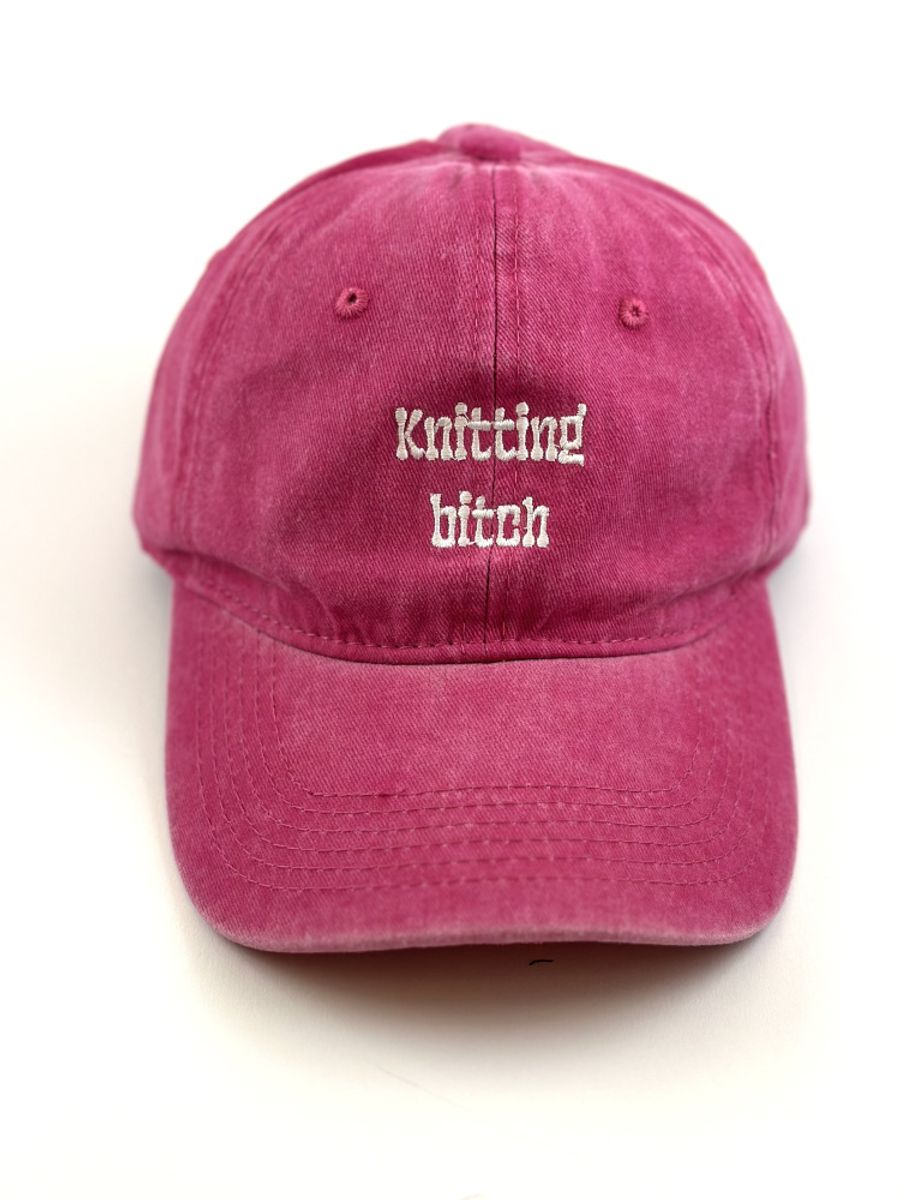 Caps - knitting bitch - rosa