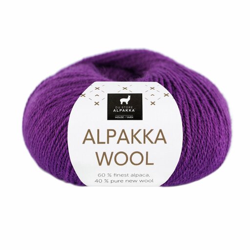 573 Alpakka Wool - purpur