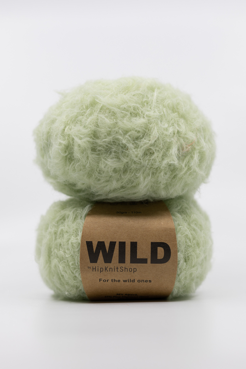 Wild Wool - wild & light green