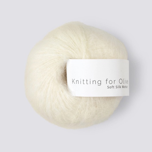 Soft Silk Mohair - ufarvet