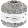 001 Creative Make it Tweed Glitz - ecru