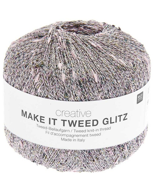 003 Creative Make it Tweed Glitz - pink