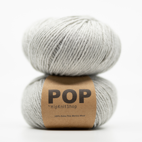 Hip Pop Merino - foggy grey