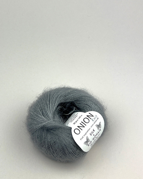 3002 Silk + Kid Mohair - lys grå