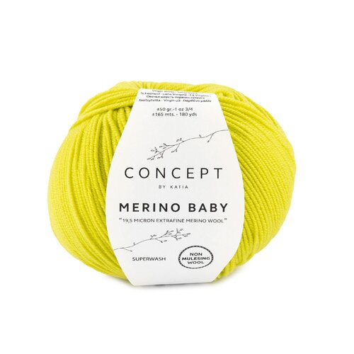 154 Merino Baby - luminous green