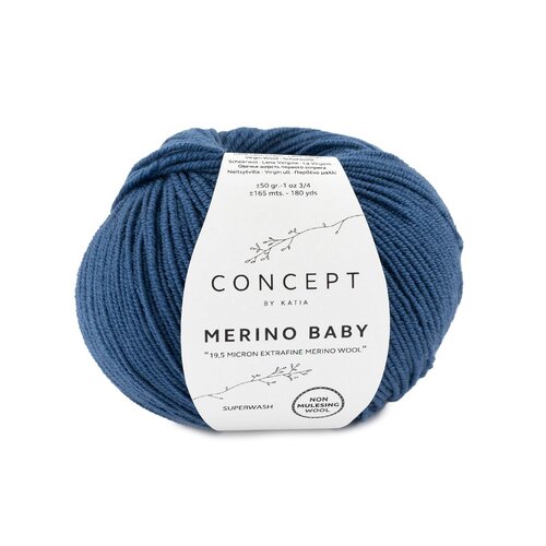 84 Merino Baby - night blue