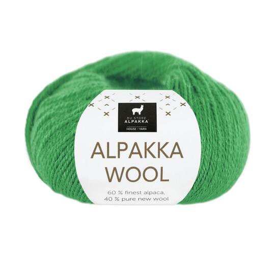 581 Alpakka Wool - skarp grønn