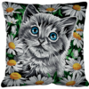 Katt, pute 40x40cm