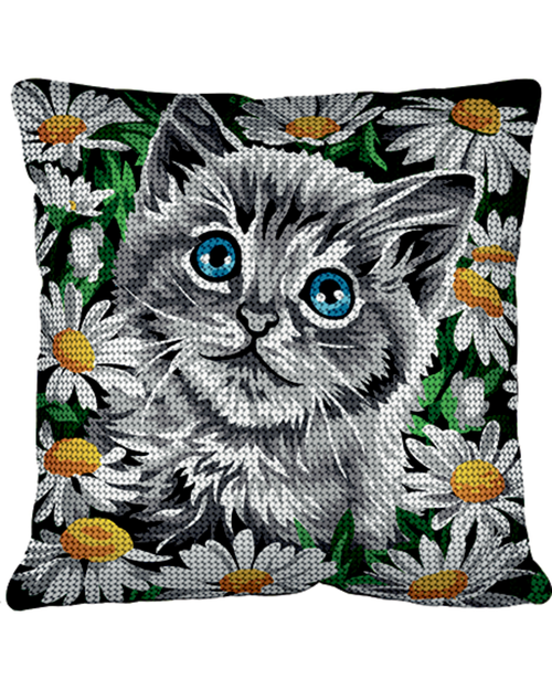 Katt, pute 40x40cm