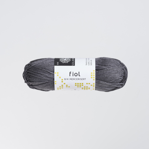 0233 Fiol - mørk grå