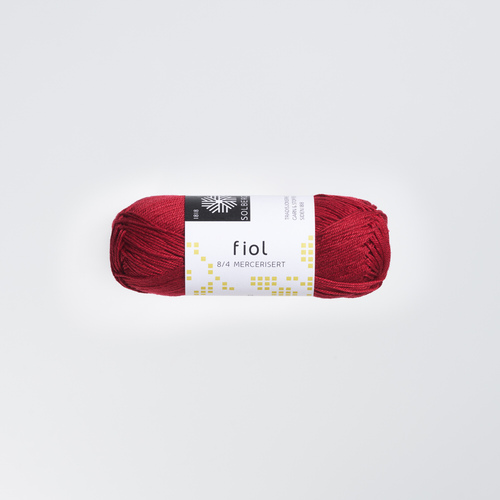 4156 Fiol - dyp rød