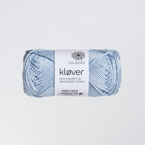 6032 Kløver - lys blå