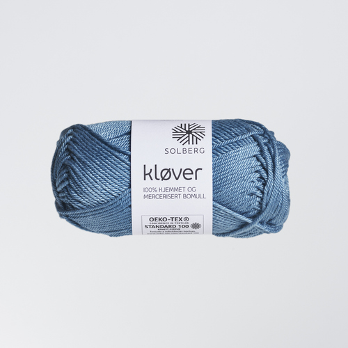 7256 Kløver - petrol