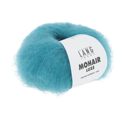 0078 Mohair Luxe - turquoise