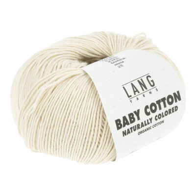 01 Baby Cotton - hvit (naturlig farge)