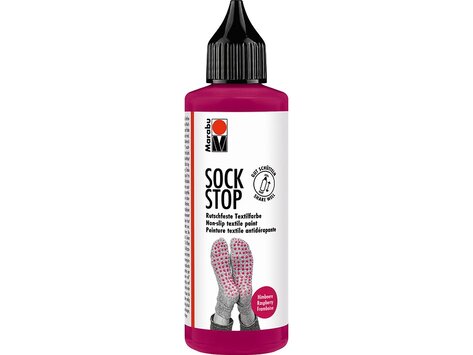 Sock stop 90ml, bringebærrosa