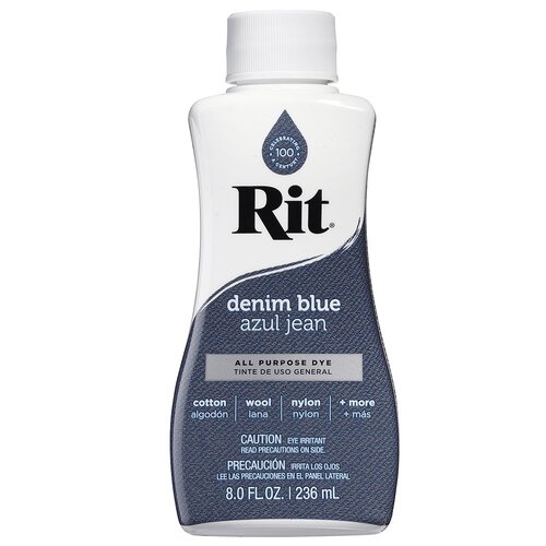 Rit flytende tekstilfarge 236ml, denim blue