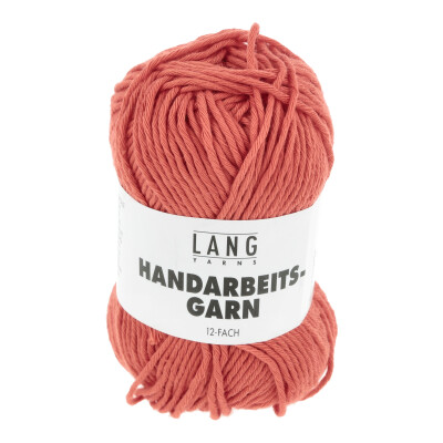 687 Handarbeitsgarn - mørk korall