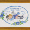 Dåpsbilde Johannes, bilde 29x19cm
