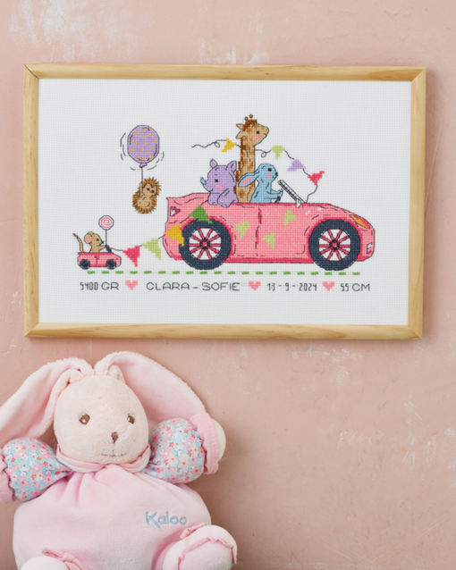 Dåpsbilde Clara-Sofie, bilde 30x20cm