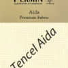 Tencel aida 50x65cm 5,4 tr/cm - ivory