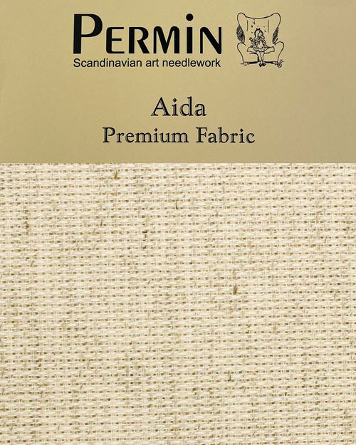 Aida 50x65cm 5,4 tr/cm - natural/rustic