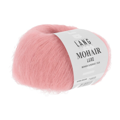 0028 Mohair Luxe - coral