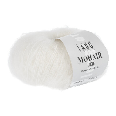 0001 Mohair Luxe - white