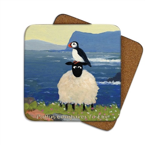Coaster - Puffin Compares To Ewe