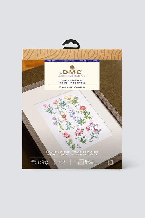 Botanical sampler, bilde 23x33,5cm