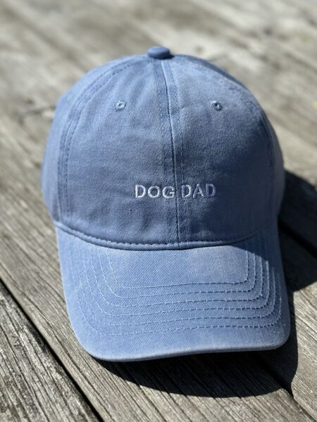 Caps - dog dad, lys blå