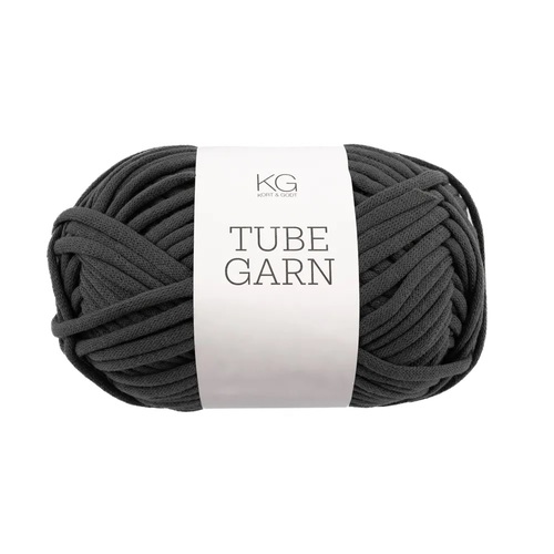 0000 Tubegarn - mørk grå