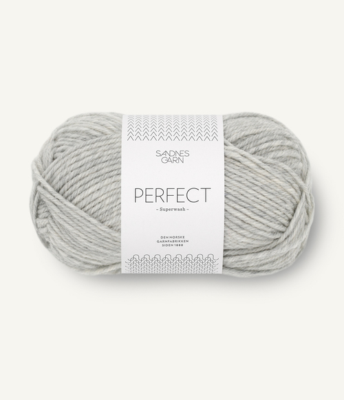 1032 Perfect - lys gråmelert