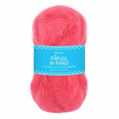 4017 Påfugl in Paris - coral