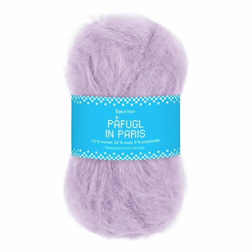 7919 Påfugl in Paris - light lavender