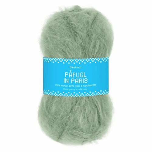 7936 Påfugl in Paris - jade green