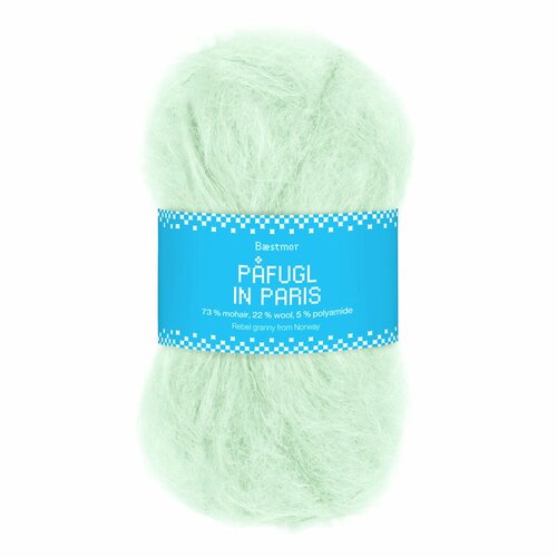 7949 Påfugl in Paris - mint green