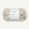 1045 Poppy - grey marble