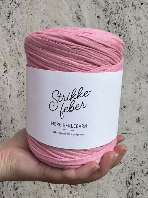 20 Mere heklegarn - gammelrosa