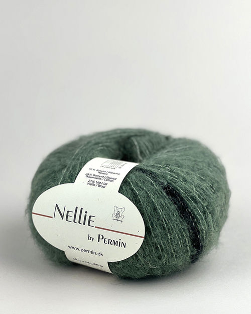 11 Nellie - salvie/mørkegrønn