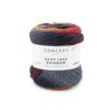 302 Silky Lace Rainbow - grey/red/brown