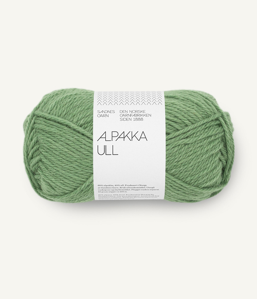 8753 Alpakka Ull - vineyard green