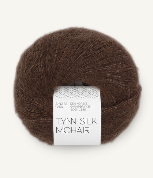 3091 Tynn Silk Mohair - cacao nibs
