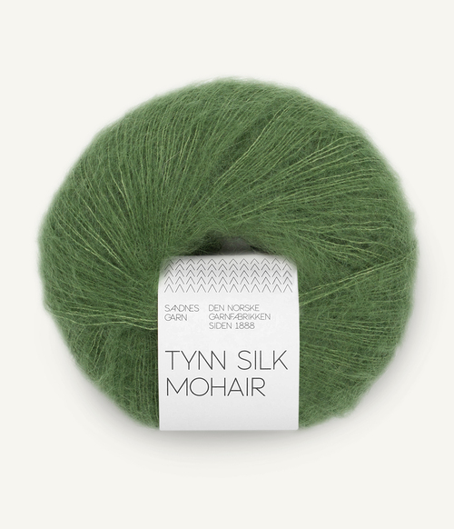 8753 Tynn Silk Mohair - vineyard green