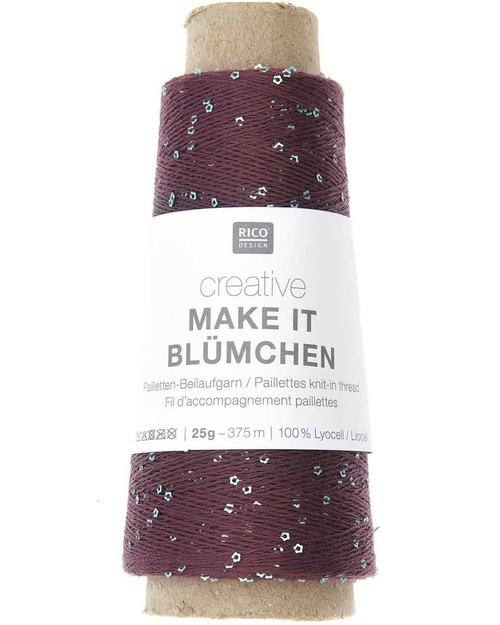 016 Make It Blümchen - burgundy