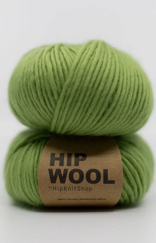 Hip Wool - sunny green