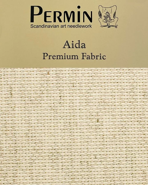 Aida 43x50cm 5,4 tr/cm - natural/rustic