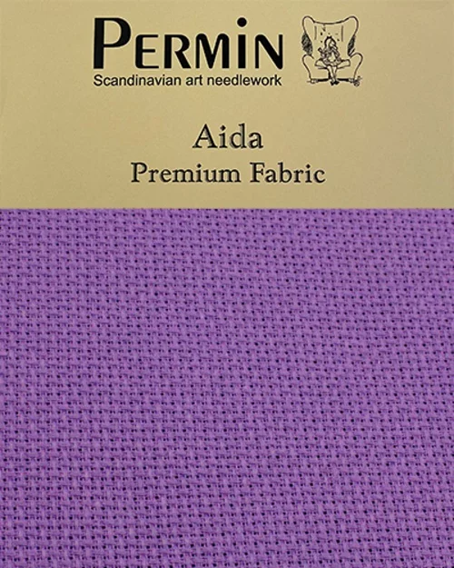 Aida 43x50cm 5,4 tr/cm - lilac