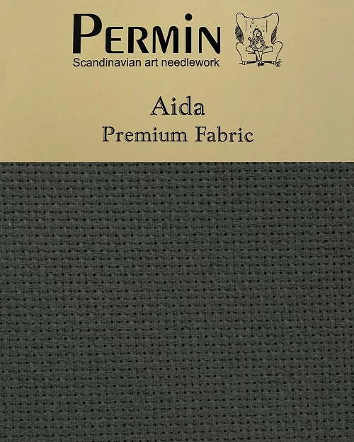 Aida 43x50cm 5,4 tr/cm - chalkboard