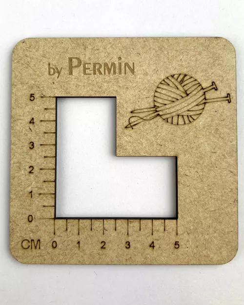 Strikkefasthetmåler 5x5cm